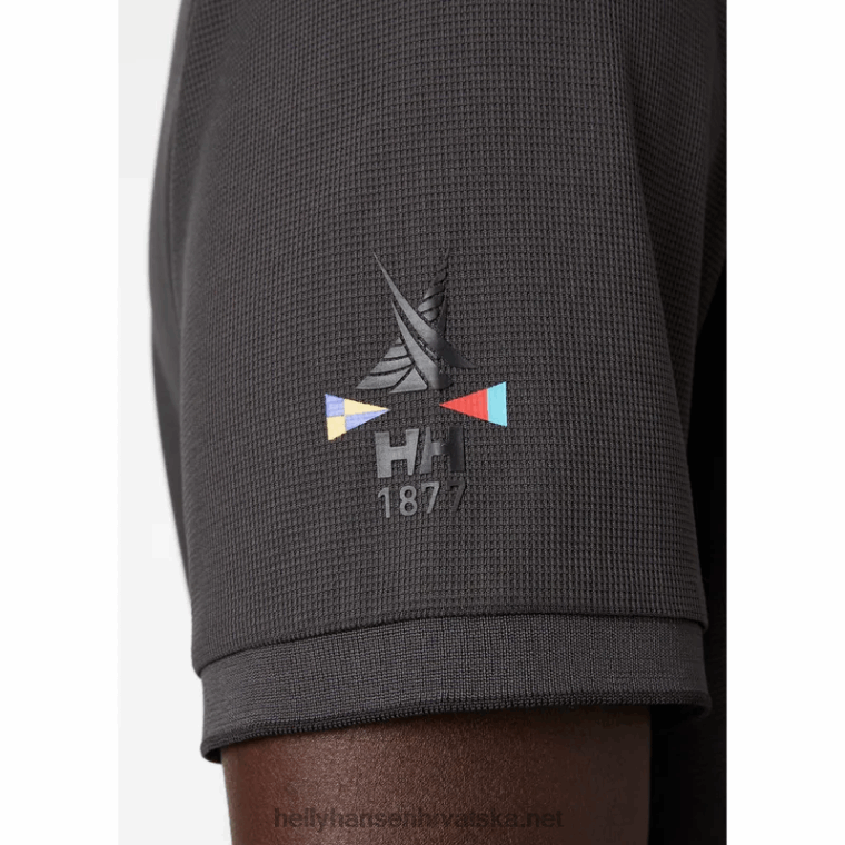 J0HV978 muške oceanske brzosušeće polo hlače muškarci Helly-Hansen upozorenje crveno - Image 6