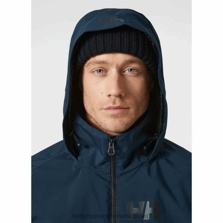 J0HV97 muška hp racing lifaloft jedriličarska jakna s kapuljačom muškarci Helly-Hansen mornarica - Image 5