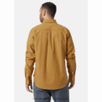 J0HV1012 muška flanelska košulja od organskog pamuka muškarci Helly-Hansen kumin skog - Image 3