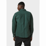 J0HV1014 muška flanelska košulja od organskog pamuka muškarci Helly-Hansen melo siva - Image 3