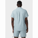 J0HV1016 muška oya reciklirana košulja muškarci Helly-Hansen lav zelena h - Image 3