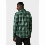 J0HV1021 muška lokka košulja od organskog flanela muškarci Helly-Hansen smreka stri - Image 3