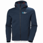 J0HV102 muška jakna s kapuljačom the ocean race muškarci Helly-Hansen mornarica melang