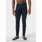 J0HV1080 muške lifa merino lagane hlače muškarci Helly-Hansen crno - Image 2