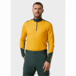 J0HV1083 muški lifa merino srednji sloj s pola patentnim zatvaračem muškarci Helly-Hansen mornarica - Image 2