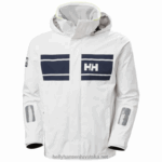 J0HV109 muška Salholm jakna za jedrenje muškarci Helly-Hansen bijela