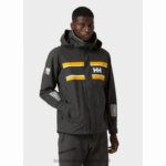 J0HV110 muška Salholm jakna za jedrenje muškarci Helly-Hansen ebanovina - Image 2