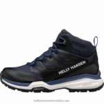 J0HV1126 muške planinarske cipele traverse muškarci Helly-Hansen crno/crveno