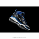 J0HV1126 muške planinarske cipele traverse muškarci Helly-Hansen crno/crveno - Image 5