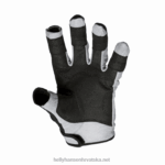 J0HV1297 unisex duge rukavice za jedrenje muškarci Helly-Hansen crno - Image 2
