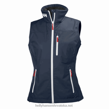 J0HV1345 ženski prsluk za jedrenje posade žene Helly-Hansen bijela