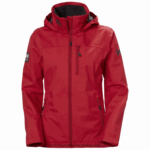 J0HV1350 ženska jedriličarska jakna s kapuljačom za posadu žene Helly-Hansen bijela