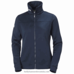J0HV1380 ženska crew jakna od flisa žene Helly-Hansen Crvena
