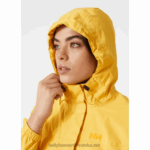 J0HV1402 ženska jakna od školjki u stilu loke žene Helly-Hansen izblijedjelo žuto - Image 5