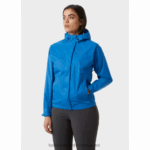 J0HV1408 ženska jakna od školjki u stilu loke žene Helly-Hansen azurit - Image 2