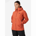 J0HV1413 ženska blaze troslojna školjkasta jakna žene Helly-Hansen azurit - Image 2