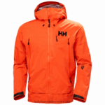 J0HV141 muška jakna od školjke odin 9 worlds infinity muškarci Helly-Hansen svijetli oran - Image 2