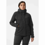 J0HV1425 ženska banff izolirana jakna žene Helly-Hansen modra magla - Image 2