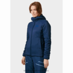 J0HV1464 ženski odin rastezljivi izolator s kapuljačom žene Helly-Hansen skagen plava - Image 2