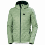 J0HV1482 ženska izolacijska jakna lifaloft s kapuljačom žene Helly-Hansen ametist