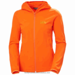 J0HV1506 ženska kaskadna štitasta jakna žene Helly-Hansen crno