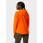 J0HV1506 ženska kaskadna štitasta jakna žene Helly-Hansen crno - Image 3