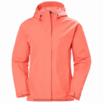 J0HV1519 ženska kišna jakna sedam j žene Helly-Hansen crno