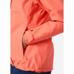 J0HV1519 ženska kišna jakna sedam j žene Helly-Hansen crno - Image 6