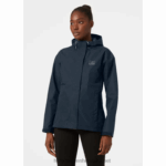 J0HV1524 ženska kišna jakna sedam j žene Helly-Hansen crno - Image 2