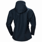 J0HV1524 ženska kišna jakna sedam j žene Helly-Hansen crno - Image 4