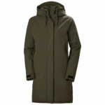 J0HV1557 ženski izolirani baloner od jednobojnog materijala žene Helly-Hansen mornarica