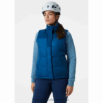 J0HV1575 ženski isfjordski prsluk žene Helly-Hansen crno - Image 2