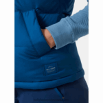 J0HV1575 ženski isfjordski prsluk žene Helly-Hansen crno - Image 5