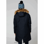 J0HV1632 ženska Mayen vodootporna parka žene Helly-Hansen crno - Image 3