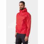 J0HV165 muška jakna od školjki muškarci Helly-Hansen Crvena - Image 2