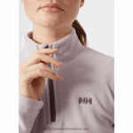 J0HV1676 ženska jakna od flisa s poluzatvaračem žene Helly-Hansen metvica - Image 5