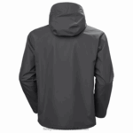 J0HV169 muška sedam j kišna jakna muškarci Helly-Hansen drveni ugljen - Image 2