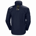 J0HV16 muška jedriličarska jakna s kapuljačom za posadu muškarci Helly-Hansen mornarica - Image 4