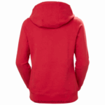 J0HV1894 ženska majica s kapuljačom hh logo žene Helly-Hansen bijela - Image 4