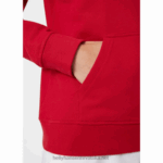 J0HV1894 ženska majica s kapuljačom hh logo žene Helly-Hansen bijela - Image 6