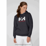 J0HV1896 ženska majica s kapuljačom hh logo žene Helly-Hansen nimbus clou - Image 2