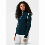J0HV1916 ženski rubni pleteni džemper žene Helly-Hansen azurit - Image 2