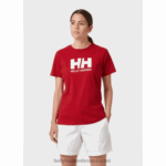 J0HV1948 ženska majica s logom hh žene Helly-Hansen bijela - Image 2