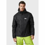 J0HV198 muška ervik jakna muškarci Helly-Hansen crno - Image 2