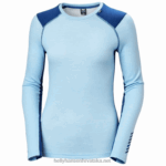 J0HV2047 ženski lifa merino srednji sloj za posadu žene Helly-Hansen mornarica
