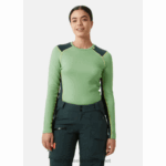 J0HV2050 ženski lifa merino srednji sloj za posadu žene Helly-Hansen prljavobijel - Image 2
