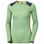 J0HV2050 ženski lifa merino srednji sloj za posadu žene Helly-Hansen prljavobijel