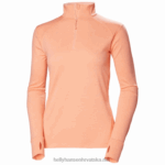 J0HV2203 ženska majica kratkih rukava lifa tech lite 1/2 zip žene Helly-Hansen žad esra