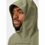 J0HV223 muška kaskadna štitasta jakna muškarci Helly-Hansen lav zeleno - Image 5