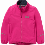 J0HV2259 dječja marka softshell jakna djeca Helly-Hansen terakota